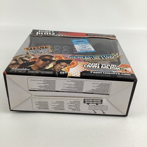 Paper Jamz Pro Microphone Effects Amp Pitch Corrector Built In Songs 2011 New - Picture 7 of 7
